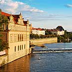 Vltava river Prague